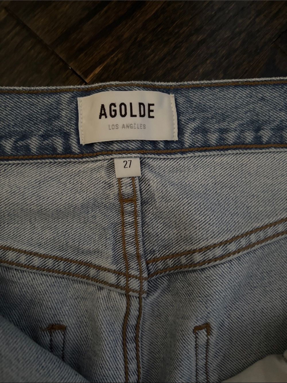 Agolde 90s Pinch Waist Straight Jeans - Picture 3 of 5